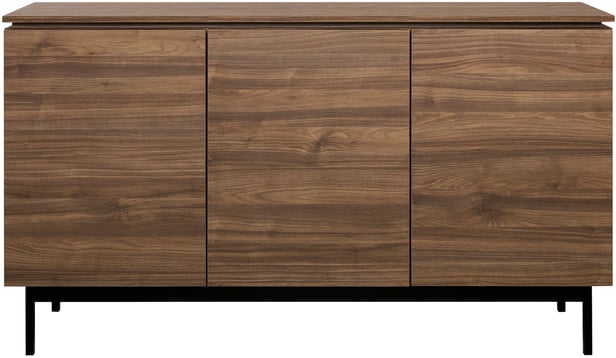 Lakeus senkki nro 3. 148 cm senkki nro 3. tuplakannella ruskea, metallinen jalkasokkeli