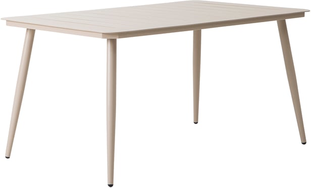 Lina ruokapöytä 150x90 vaalea taupe