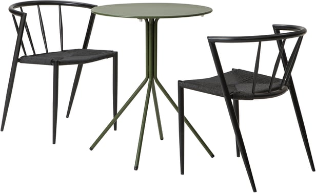 Trento & Deco ruokailuryhmä pyöreä 60cm kahdelle