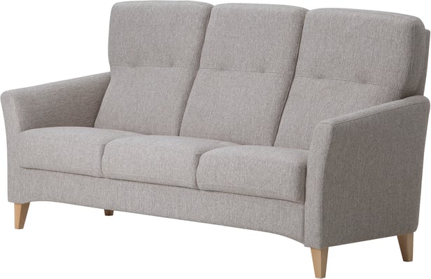 Lisa 3-istuttava sohva, beige