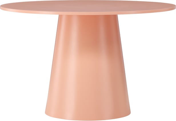 Lanzo ruokapöytä pyöreä 120cm persikka