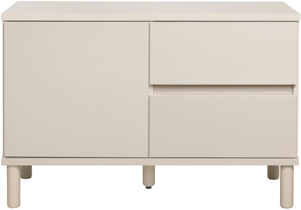 Sata lipastokaappi nro 9. 92cm ovi vasen + 2ltk greige, pyöreä jalka