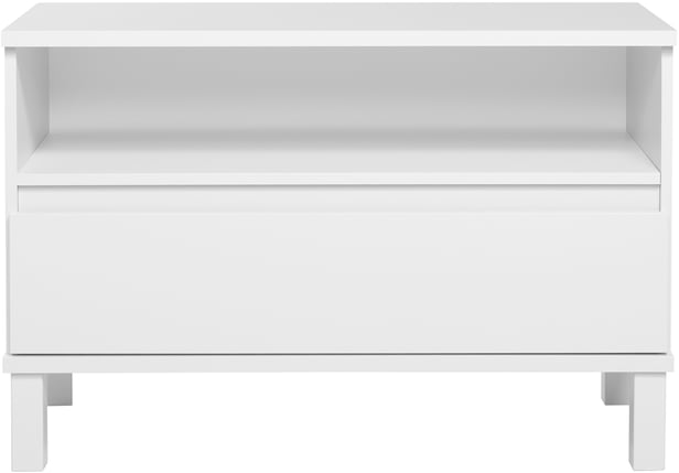 Sata lipasto nro 12. 92cm avo + 1ltk valkoinen, kantikas jalka