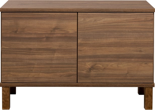 Sata kaappi nro 7. 92cm ruskea, kantikas jalka