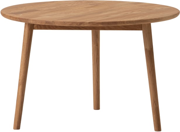 Ekholm sohvapöytä pyöreä 75cm, öljytty tammi