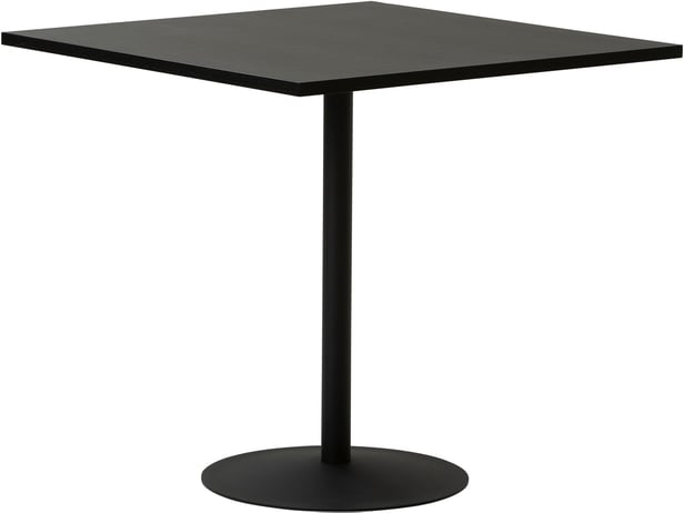 Rose pöytä 80x80 cm, musta