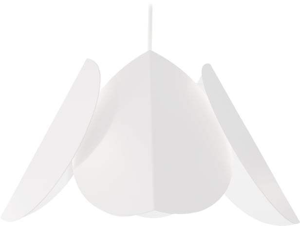 Lehmus design-riippuvalaisin mattavalkoinen