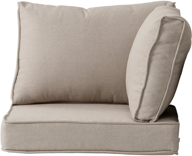 Mode pehmusteet kulmaosaan (3 tyynyä) beige