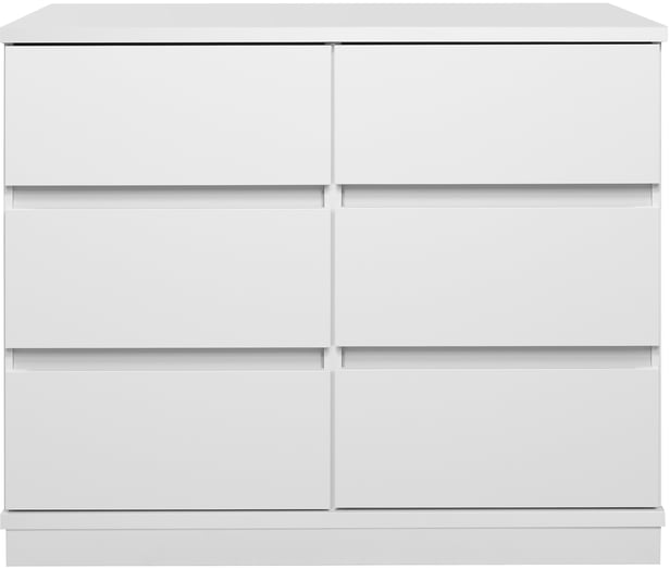 Sata lipasto nro 21. 92cm 6-ltk valkoinen, sokkeli