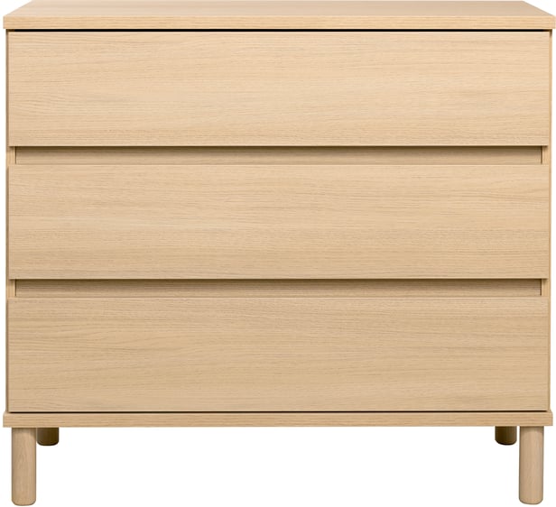 Sata lipasto nro 15. 92cm 3-ltk vaalea tammi, pyöreä jalka