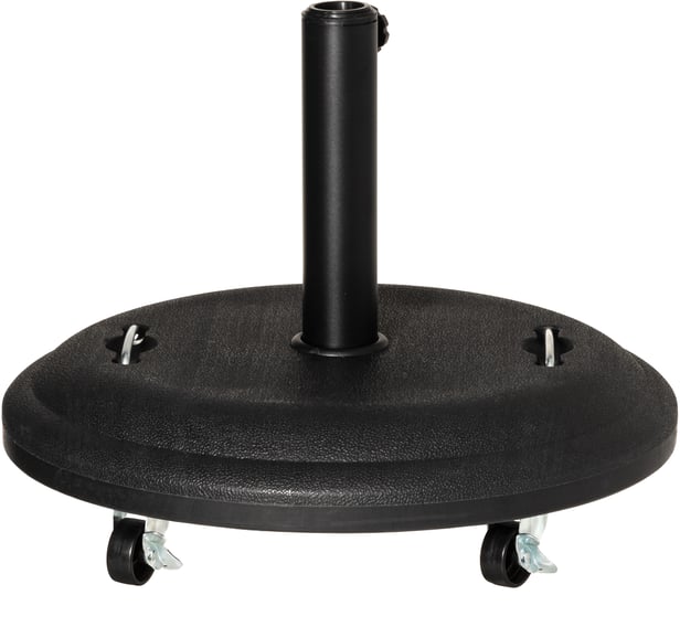 Aurinkovarjon jalka pyörillä 25kg