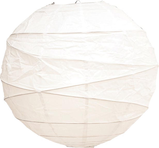 Sessak riisipaperivarjostin 60 cm valkoinen