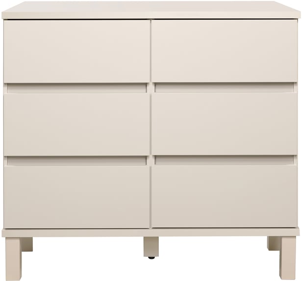 Sata lipasto nro 21. 92cm 6-ltk greige, kantikas jalka