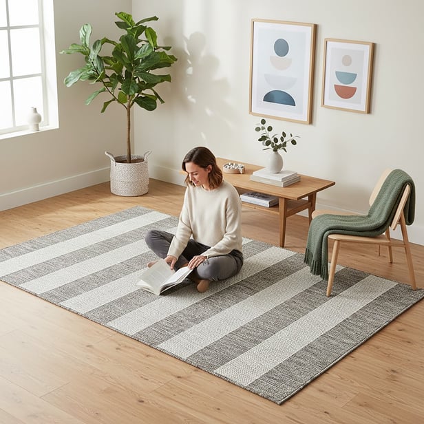 Linea matto 200x290cm beige