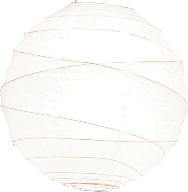 Sessak riisipaperivarjostin 40 cm valkoinen