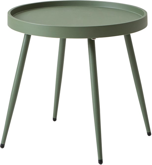 Avellino sivupöytä 50cm pyöreä vihreä