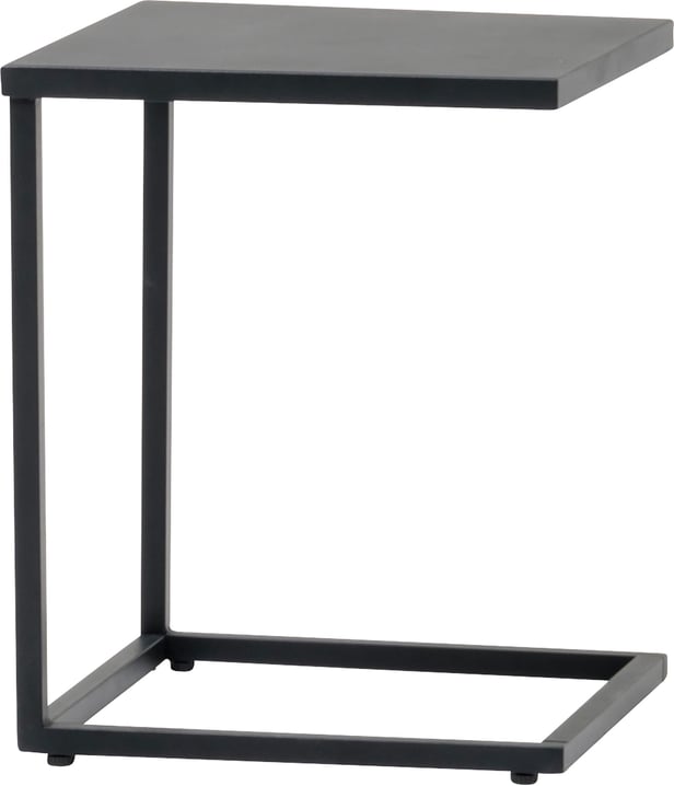 Selby musta ulkopöytä / sivupöytä 40x40 cm