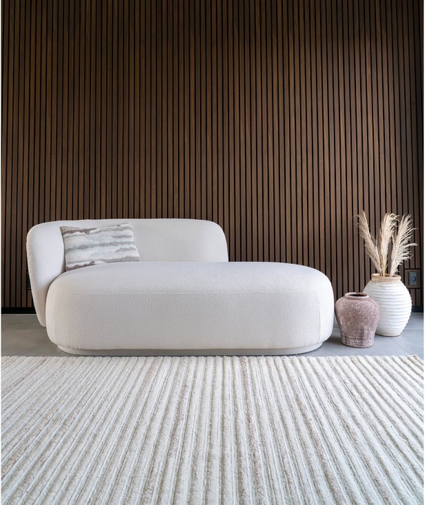 House Nordic Mykonos daybed irtotyynyllä, luonnonvalkoinen