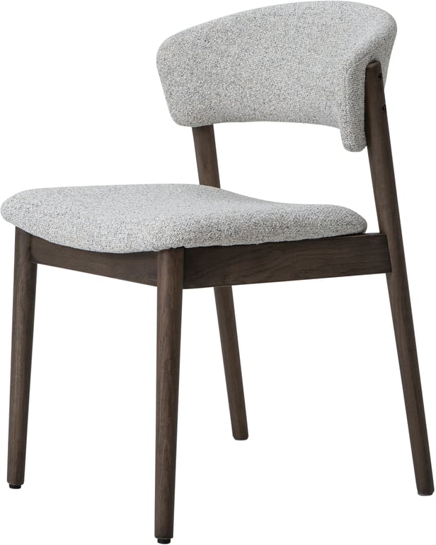 Niela ruokapöydän tuoli, smoked tammi / beige kangas