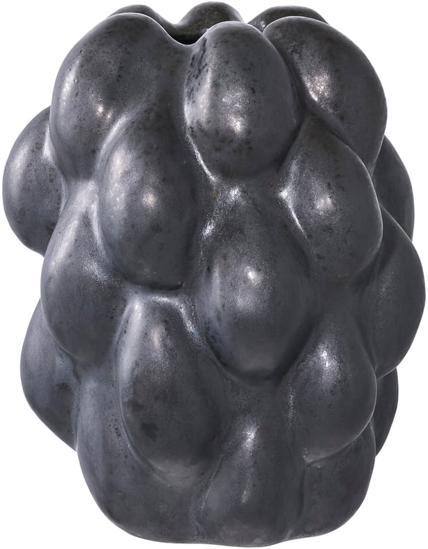House Nordic keraaminen maljakko 19cm musta