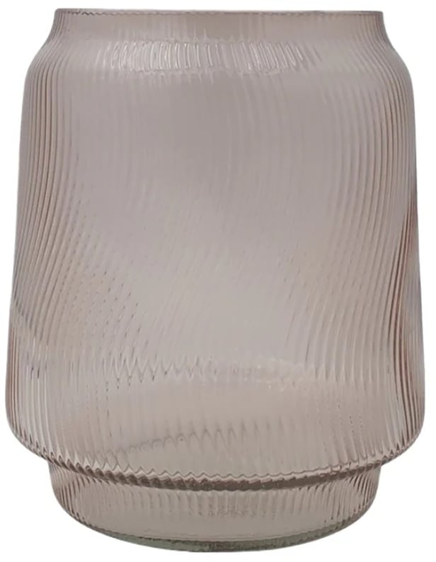 Karla maljakko, h26xw22xd18cm, ruusu