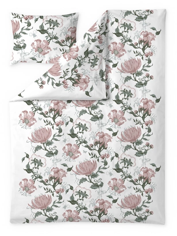 Vallila Bellagio pussilakanasetti rosa 150x210cm