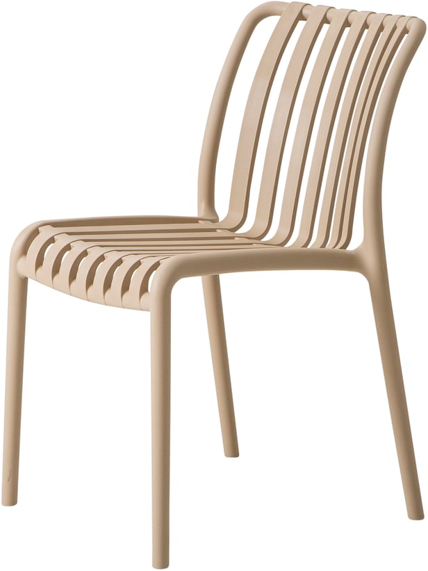 Avellino ruokapöydän tuoli (pinottava) khaki