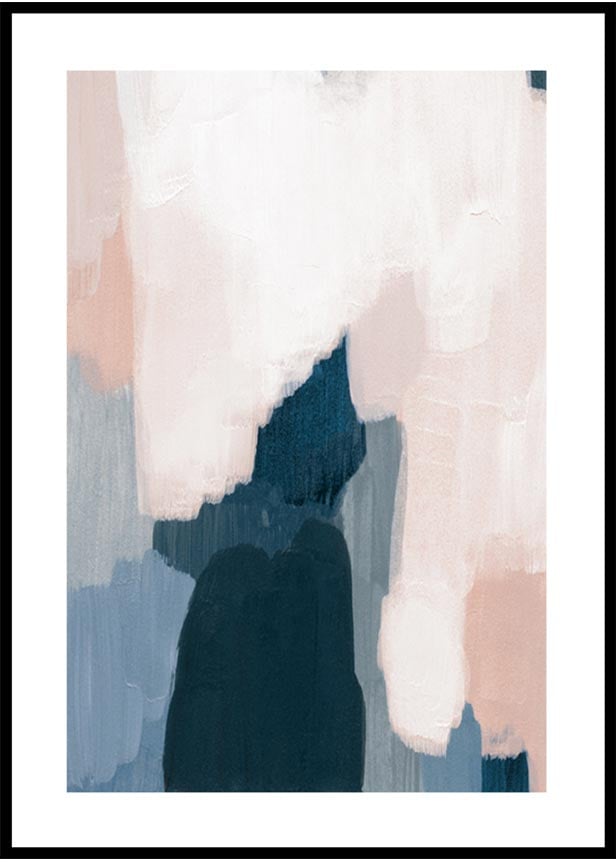 AmandaB Blue Paint taulu 60x80 cm