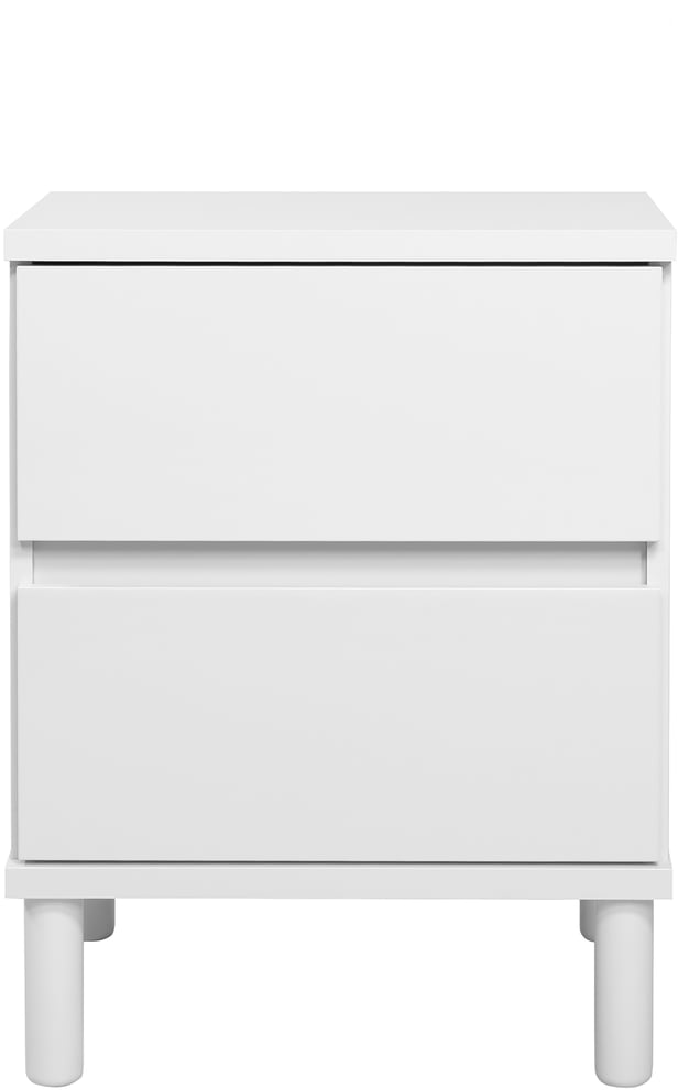 Sata lipasto nro 1. 47cm/2-ltk valkoinen, pyöreä jalka