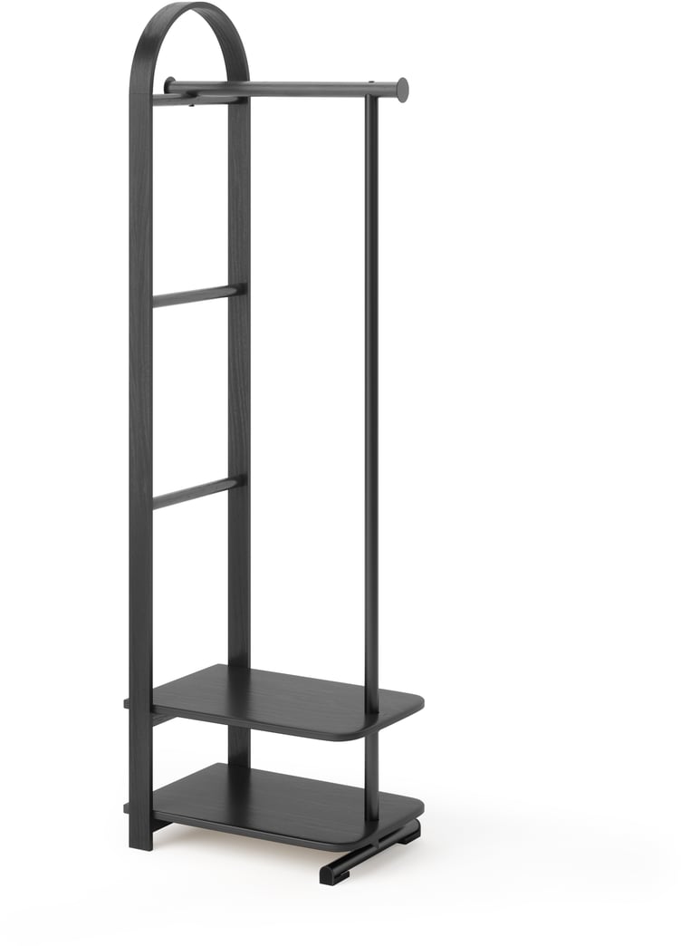 Umbra Bellwood vaaterekki 39x44x168 cm musta