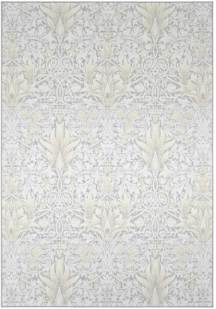 Floris matto 200x290 cm vaaleanharmaa