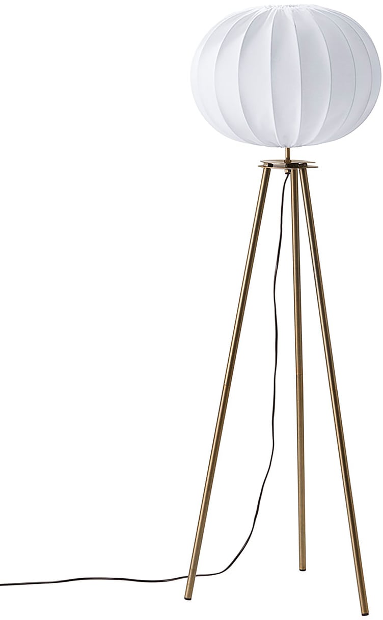 PR Home Base lattiavalaisin antiikkimessinki/valkoinen 125cm