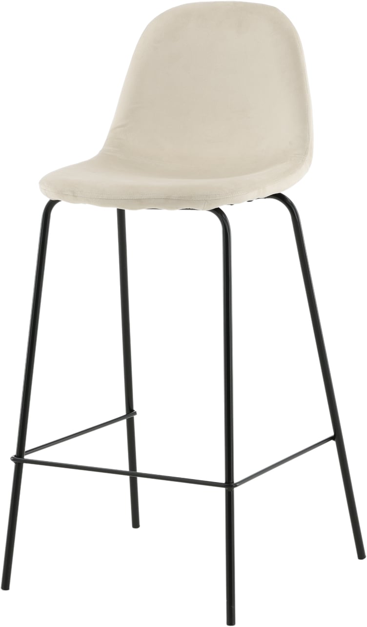 Polar baarituoli beige sametti