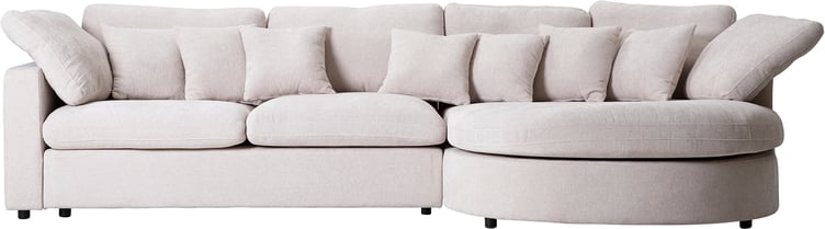 Tova divaanisohva oikea, beige