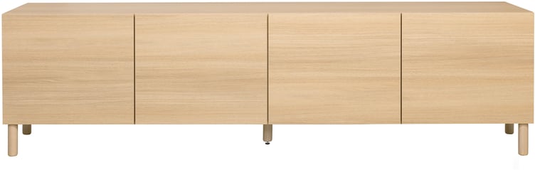 Lakeus taso nro 2. 197 cm taso nro 2. vaalea tammi, puujalka