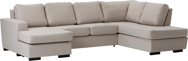 Nevada u-kulmasohva (oikea) beige