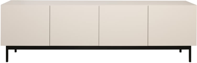 Lakeus taso nro 2. 197 cm taso nro 2. greige, metallinen jalkasokkeli