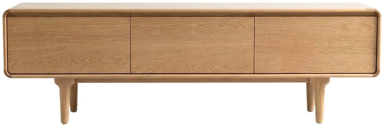 Bacoli tv-taso 200 cm, natural tammi (viilu)