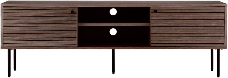 House Nordic Kyoto tv-taso 150x40, smoked tammiviilu / mustat jalat