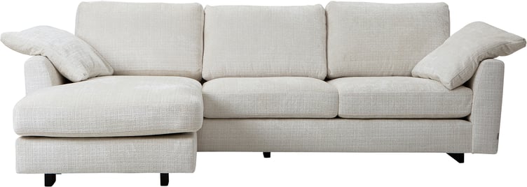 Superb 4-ist. divaanisohva (vasen), Urban 3401-kankaalla
