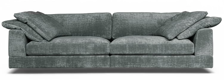 Infinity 3-istuttava sohva, Chameleon 807 harmaa