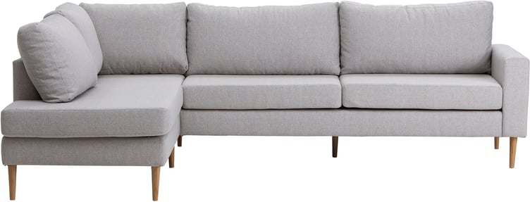 Blink avokulmasohva vasen beige, tammijalka