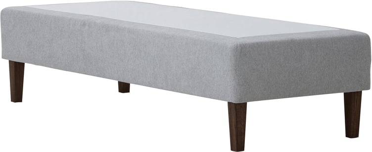 Moon Silver runkopatja 90x200, pocket 5-vyöh. Primo 84 vaaleanharmaa