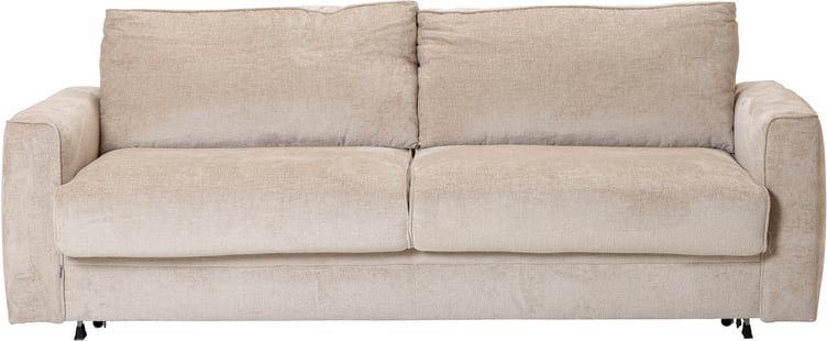 Vela 3-istuttava vuodesohva (patjan leveys 160cm), Jazz 3107 beige