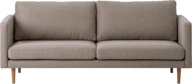 Copenhagen Scandic 3-ist. sohva beige / tammijalat