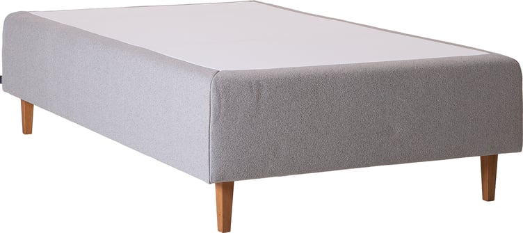 Unelle 400 runkopatja pocket 7-vyöh. medium 120x200, Fano 80 vaaleanharmaa, sis. tammijalat