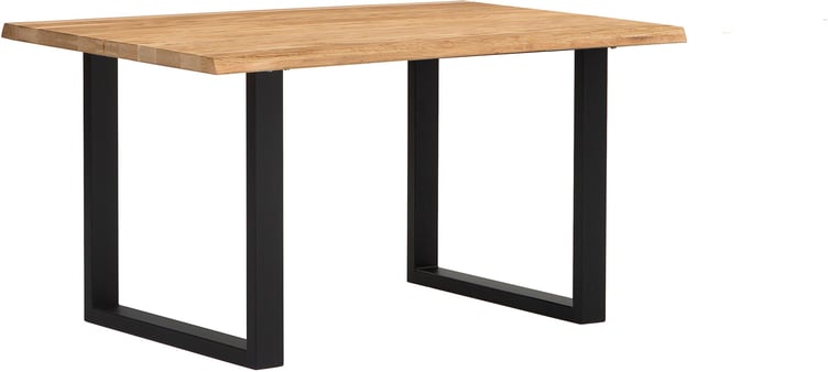 Estelle lankkupöytä 140x95 öljytty tammi, U-jalalla