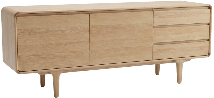 Bacoli senkki 180 cm, natural tammi (viilu)