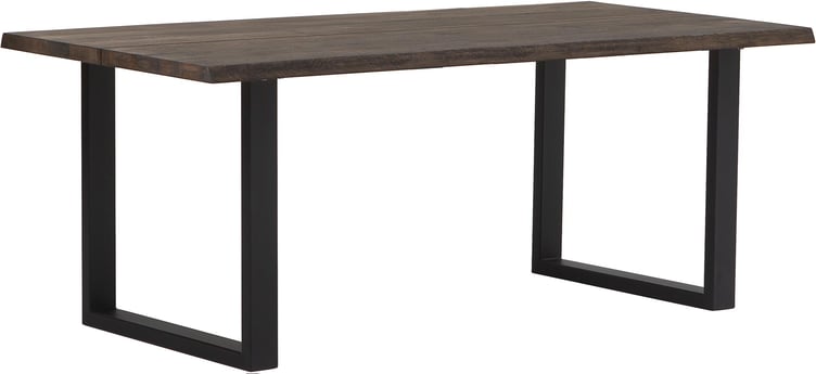 Estelle lankkupöytä 190x95 smoked tammi, U-jalalla