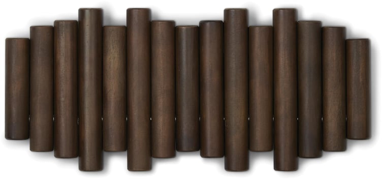 Umbra Picket seinänaulakko pähkinä